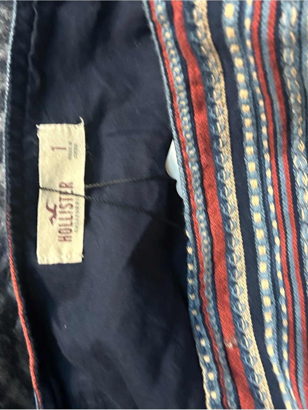 Hollister vintage striped mini skirt - Picture 6 of 6